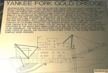 Yankee Fork Gold Dredge