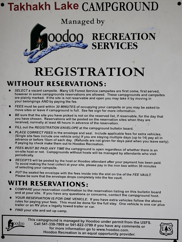 Camping in Washington's Takhlakh Lake Campground.