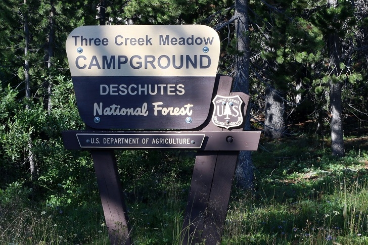 Camping in Oregons Three Creek Meadow Campground.