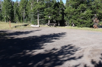 Camping in Oregons Three Creek Meadow Campground.