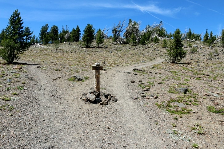 Camping in Oregons Three Creek Lake Campground.