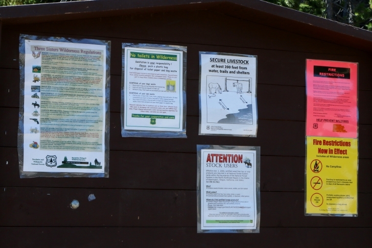 Camping in Oregons Three Creek Lake Campground.