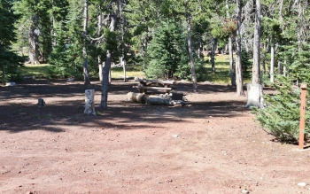 Camping in Oregon's Three Creek Lake Campground.