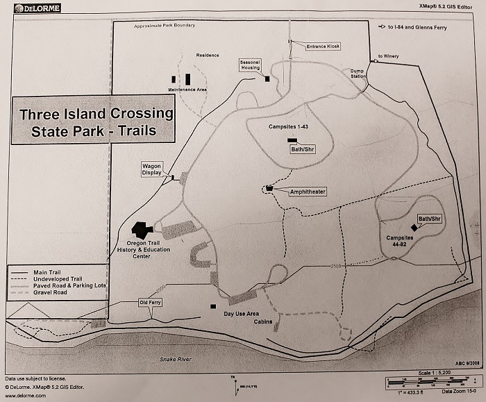 Three Island State Park near Glenns Ferry