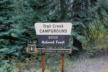 Trail Creek Campground on the Middle Fork of the Payette River