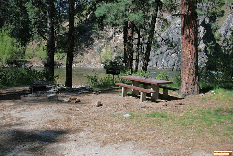 view of troutdale forest camp