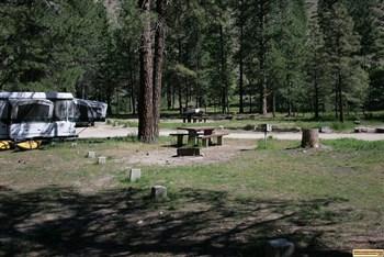 view of troutdale forest camp