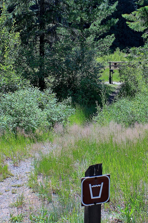 Turner Flat Campground on the St Joe River.