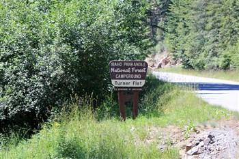 Turner Flat Campground on the St Joe River.