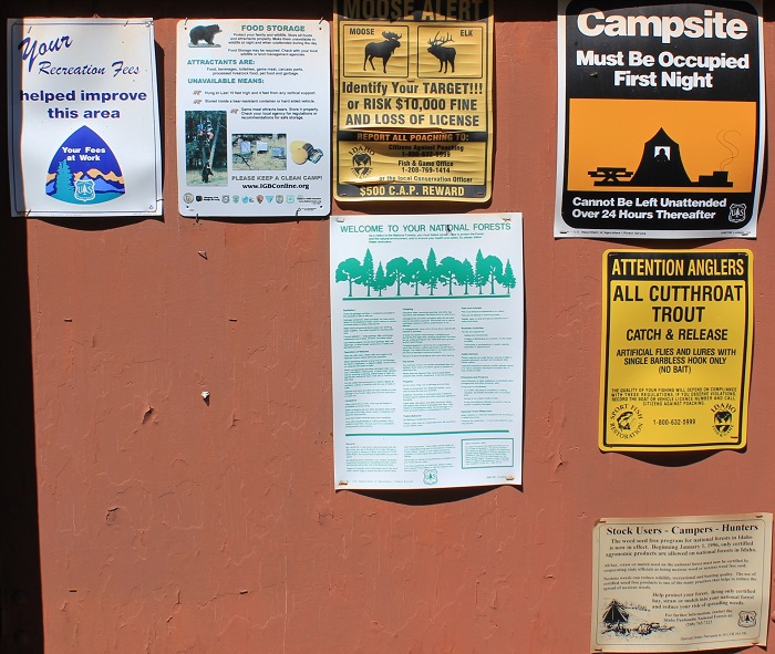 Turner Flat Campground on the St Joe River.