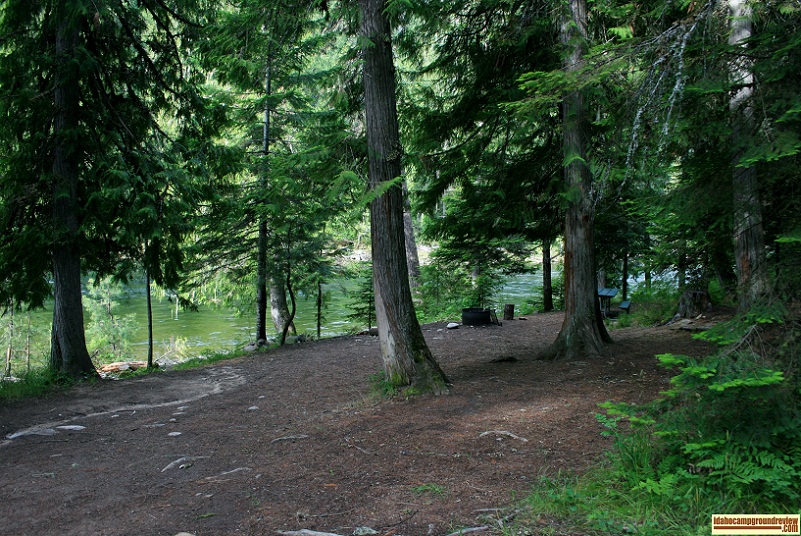 Twenty-five Mile Bar Campground RV camping site