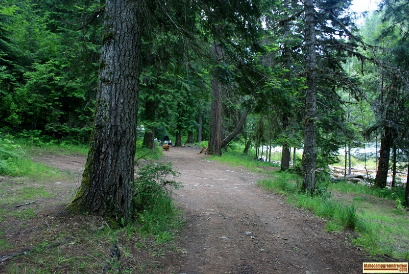 Twenty-five Mile Bar Campground entrance