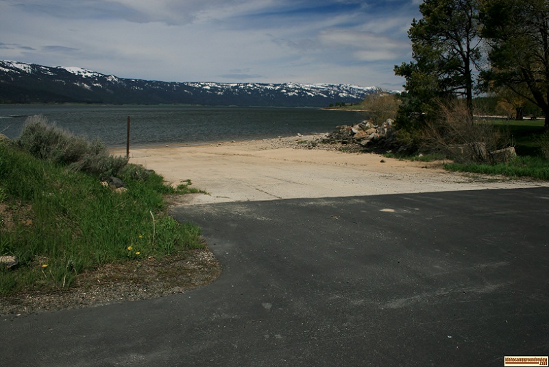 Van Wyck Campground, second boat ramp.