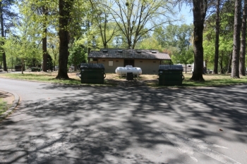 Camping at the Valley of the Rogue State park in Oregon.
