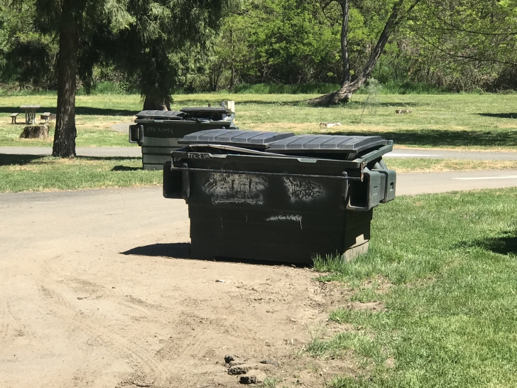 Camping at the Valley of the Rogue State park in Oregon.