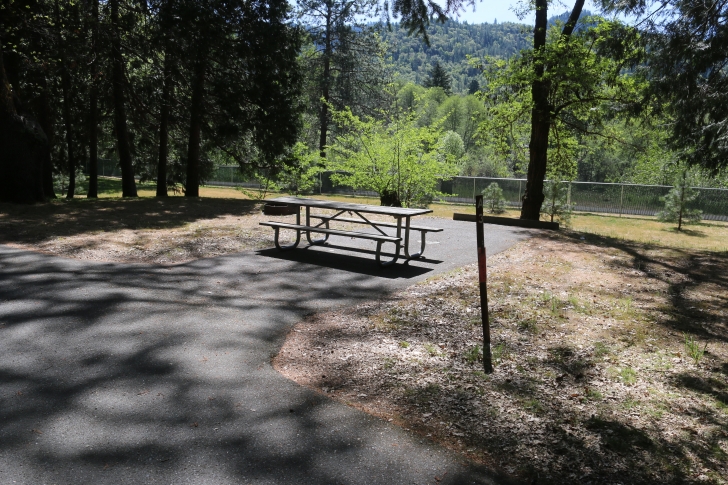 Camping at the Valley of the Rogue State park in Oregon.