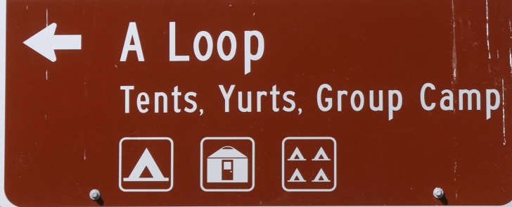 Camping at the Valley of the Rogue State park in Oregon.