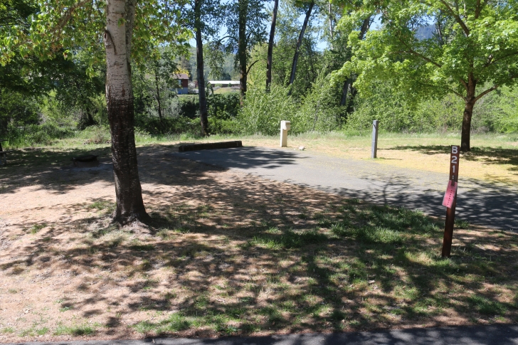 Camping at the Valley of the Rogue State park in Oregon.