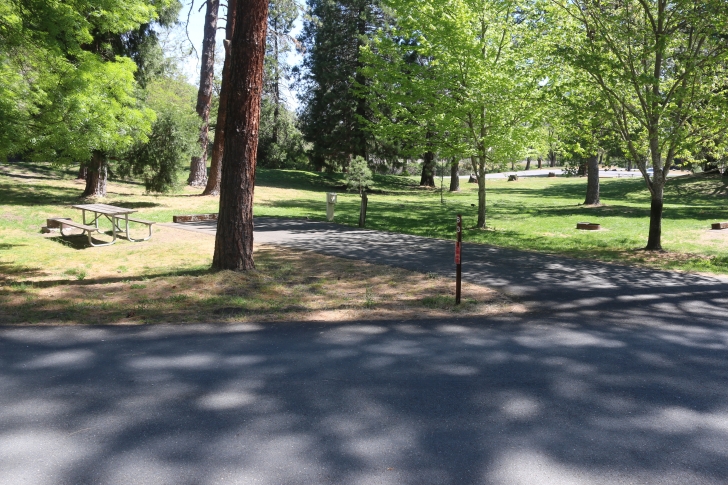 Camping at the Valley of the Rogue State park in Oregon.