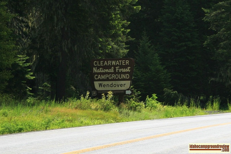Wendover Campground on the Lochsa River