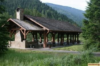 Wilderness Gateway Campground on the Lochsa River