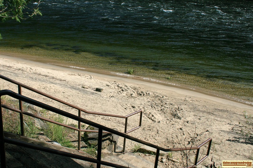 Wild Goose Campground on the Middle Fork of the Clearwater River