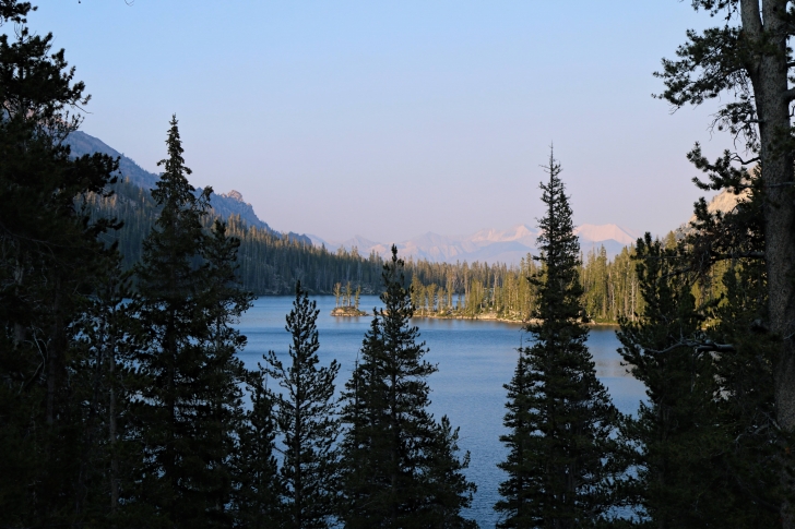 Hiking to Toxaway Lake from the Tin Cup Hikers Trailhead in the Sawtooth Mountains of Idaho.