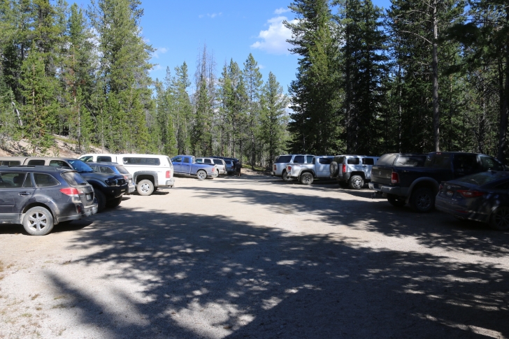 Hiking the Bighorn Crags of central Idaho.