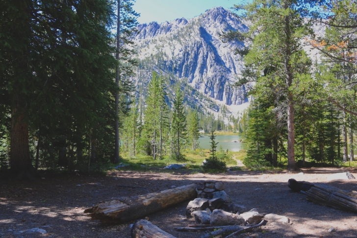 Hiking the Bighorn Crags of central Idaho.
