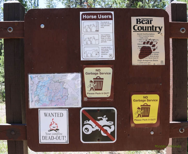 Warm Springs Trail #147 near Bull Trout Lake