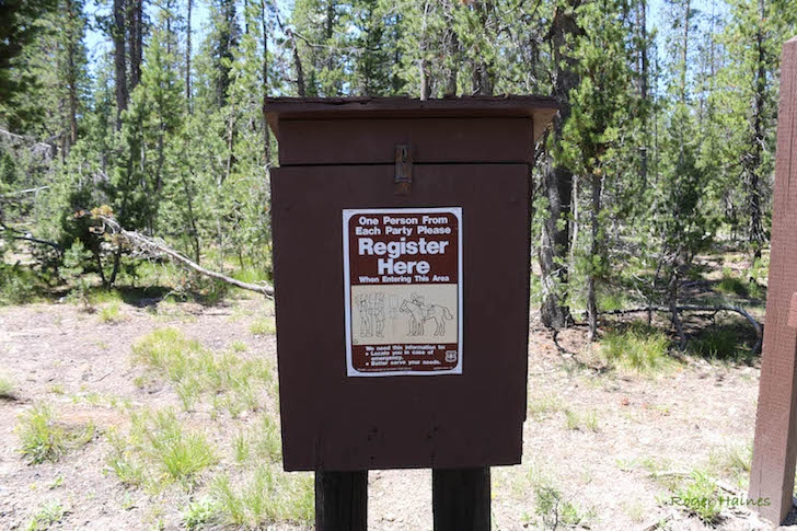 Warm Springs Trail #147 near Bull Trout Lake