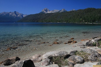 picture of redfish lake