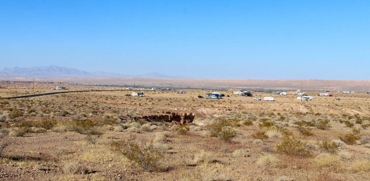 Free camping near Overton Nevada.