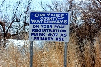 Bernard Landing on the Snake River