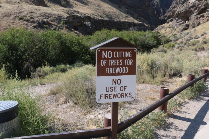 Jump Creek Recreation Area in Owyhee County Idaho
