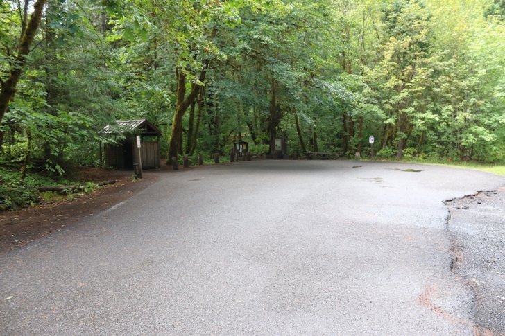 Hiking to Toketee Falls on Oregon's North Umpqua River.